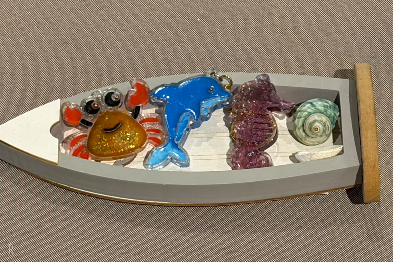 レジンキーホルダーづくり